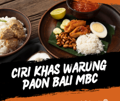 Ciri Khas Warung Paon Bali Mbc